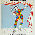 Livre de cours ... vocabulaire elocution (1968) * rossignol 