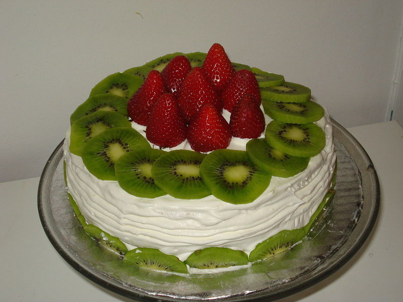 Gateau Kiwi Fraise Artculinaireetcitationsberberes