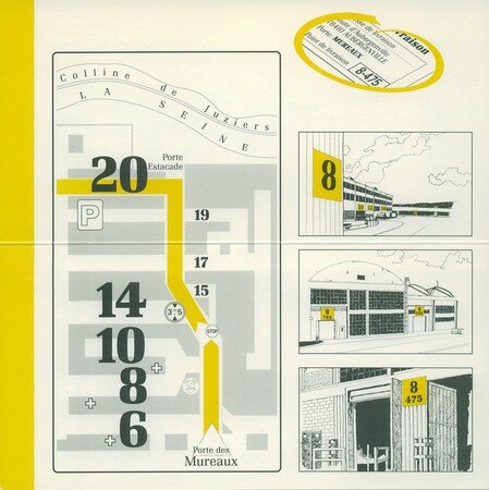 © 1990 François-Noël TISSOT Une Identité Pour Demain ® Aubergenville RENAULT Usine Pierre LEFAUCHEUX à Flins Accès des livraisons Porte des Mureaux