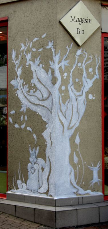 Fresque murale Arbres bios - Album photos - krl galerie
