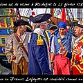 1782 rochefort fête le marquis de lafayette de retour de la guerre d'indépendance américaine