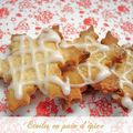 Biscuits de noël # 5 : etoiles en pain d'épices