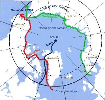 Carte Du Pole Nord La Connaissance Du Monde Et Nous