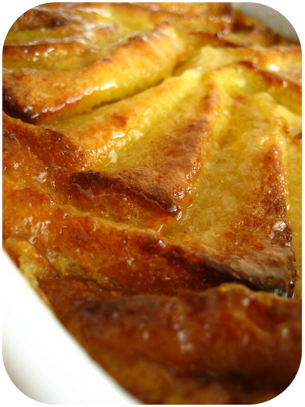 Bread and butter pudding a la marmelade d'oranges Time 4 tea