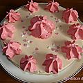 Entremet abricot