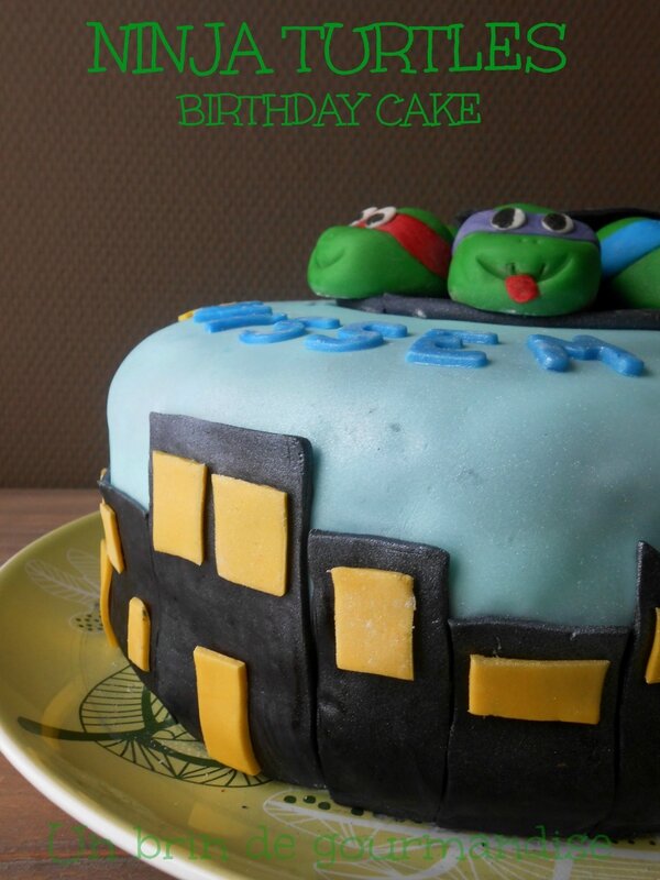 Gateau D Anniversaire Tortues Ninja Un Brin De Gourmandise