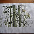 Les bambous et les tableautins de noël (2)
