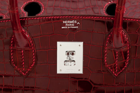 Hermes Ultra Rare 30cm Himalayan Crocodile Birkin Bag with Palladium  Hardware - Alain.R.Truong