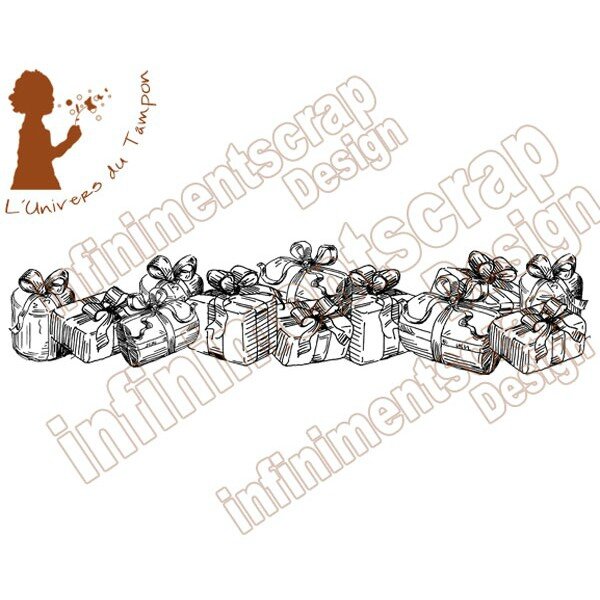 bordure cadeaux