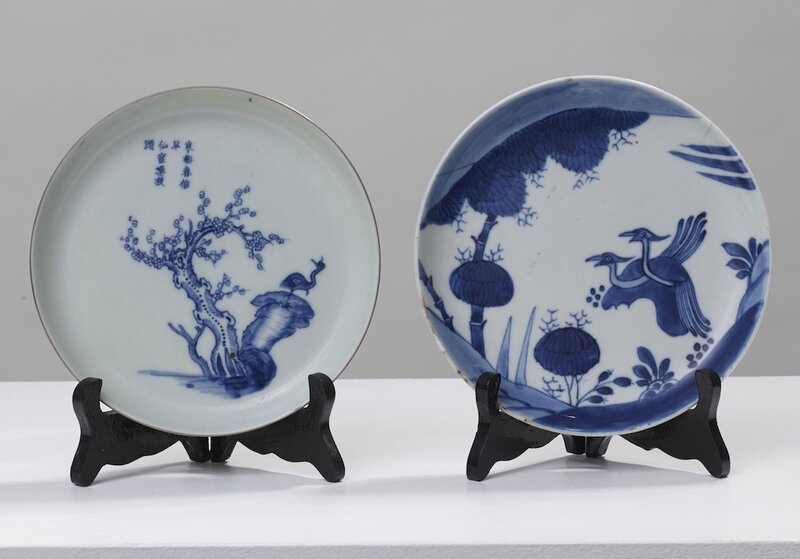 Deux assiettes, Vietnam, dynastie des Nguyễn, 19° siècle