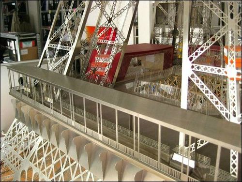 Projet de relifting du premier étage de la Tour Eiffel