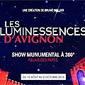 Les Luminessences d'Avignon 2016