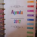 Bullet journal / agenda 2017