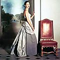 1948 - Janine Klein in Balenciaga Evening Dress,