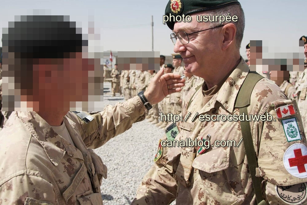 MARC DAUPHIN, Médecin militaire canadien , usurpé