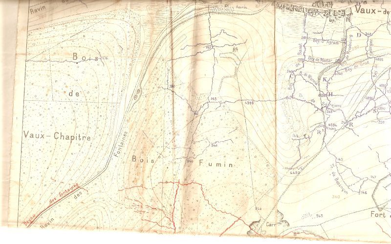 12 juin 1916 ma carte 10 000