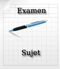 Sujet Examen