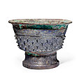 An archaic bronze vessel, gui, late shang-early western zhou