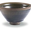 A 'Jian' 'hare's fur' teabowl, Song dynasty