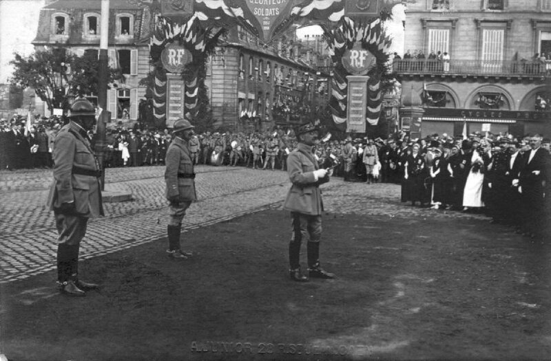 Caen, Festivités du Retour des Poilus le 14 septembre 1919, Allocution