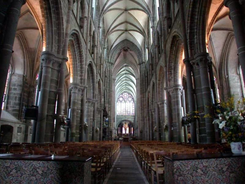 Dol de Bretagne, Cathédrale Saint Samson, intérieur