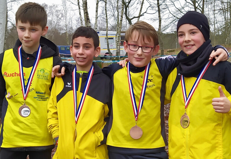 CSCVH CROSS CHAMPIONNATS AISNE 2020 benjamins