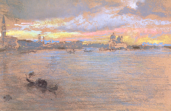 20 janvier - James Abbott McNeill Whistler - The Storm-Sunset (1880)