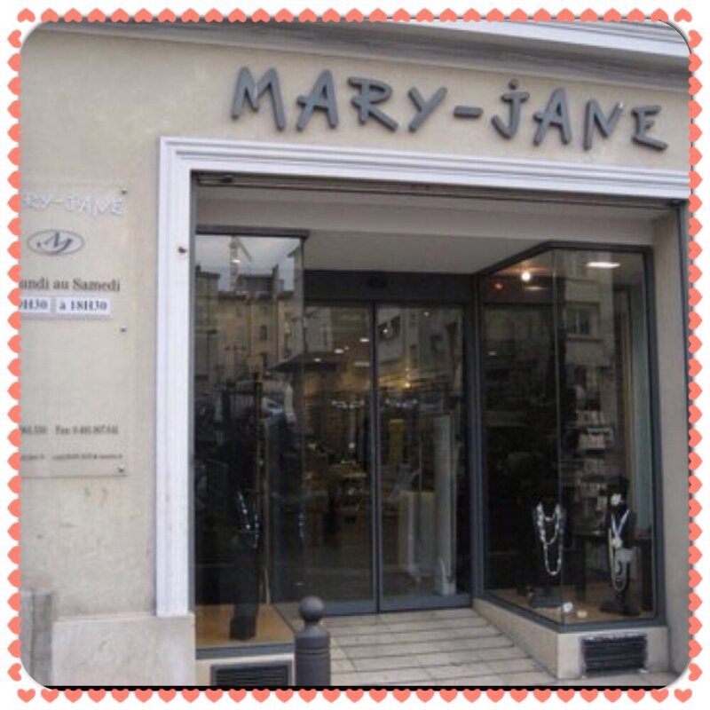 mary jane bijoux marseille - boucle d'oreille mary jane