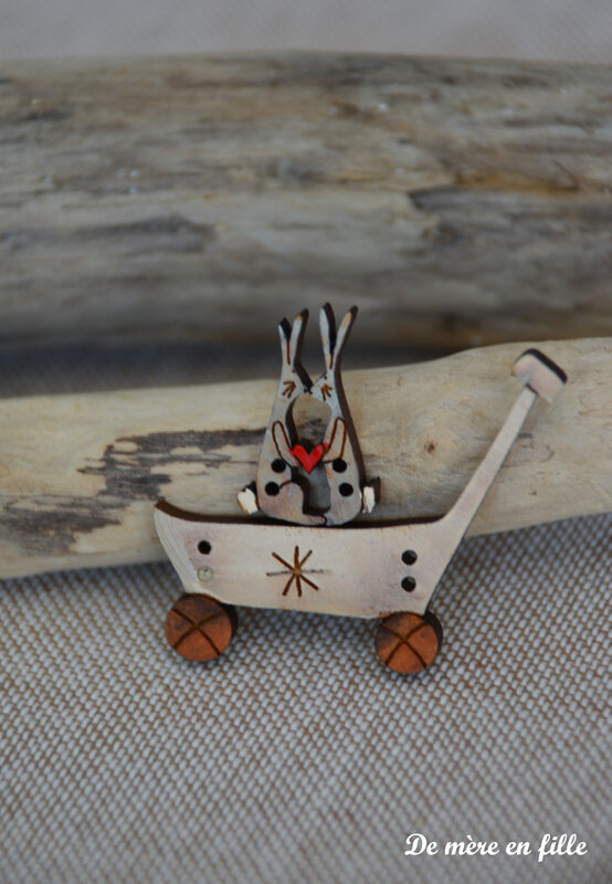 lapins dans brouette