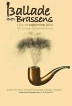 140913 A 000 affiche de la Ballade avec Brassens 2014
