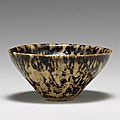 A jizhou tortoiseshell-glazed tea bowl, southern song dynasty (1127-1279)