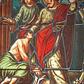 Jean et St Pierre bénissant 