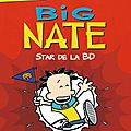 Big nate, star de la bd, de lincoln peirce 