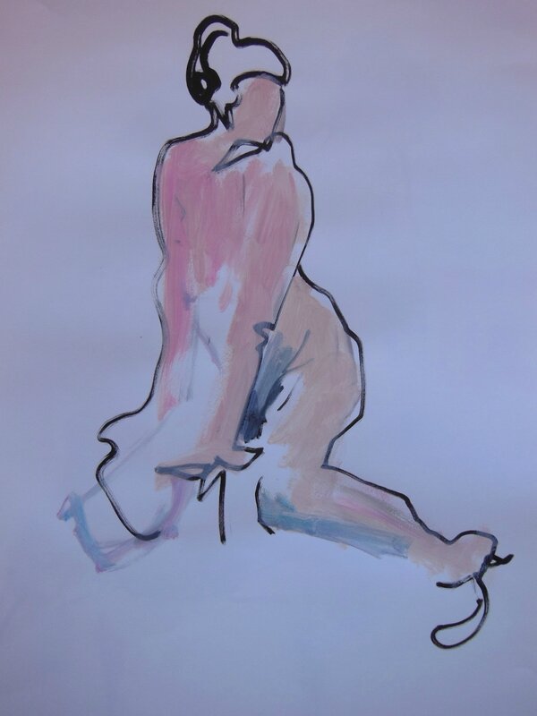 1-dessin peinture tableau de nu d'atelier (2)