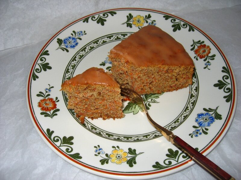 cake a la carotte - carrot cake 2