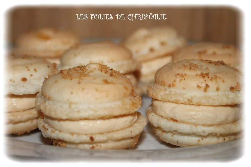 Macarons caramel 1