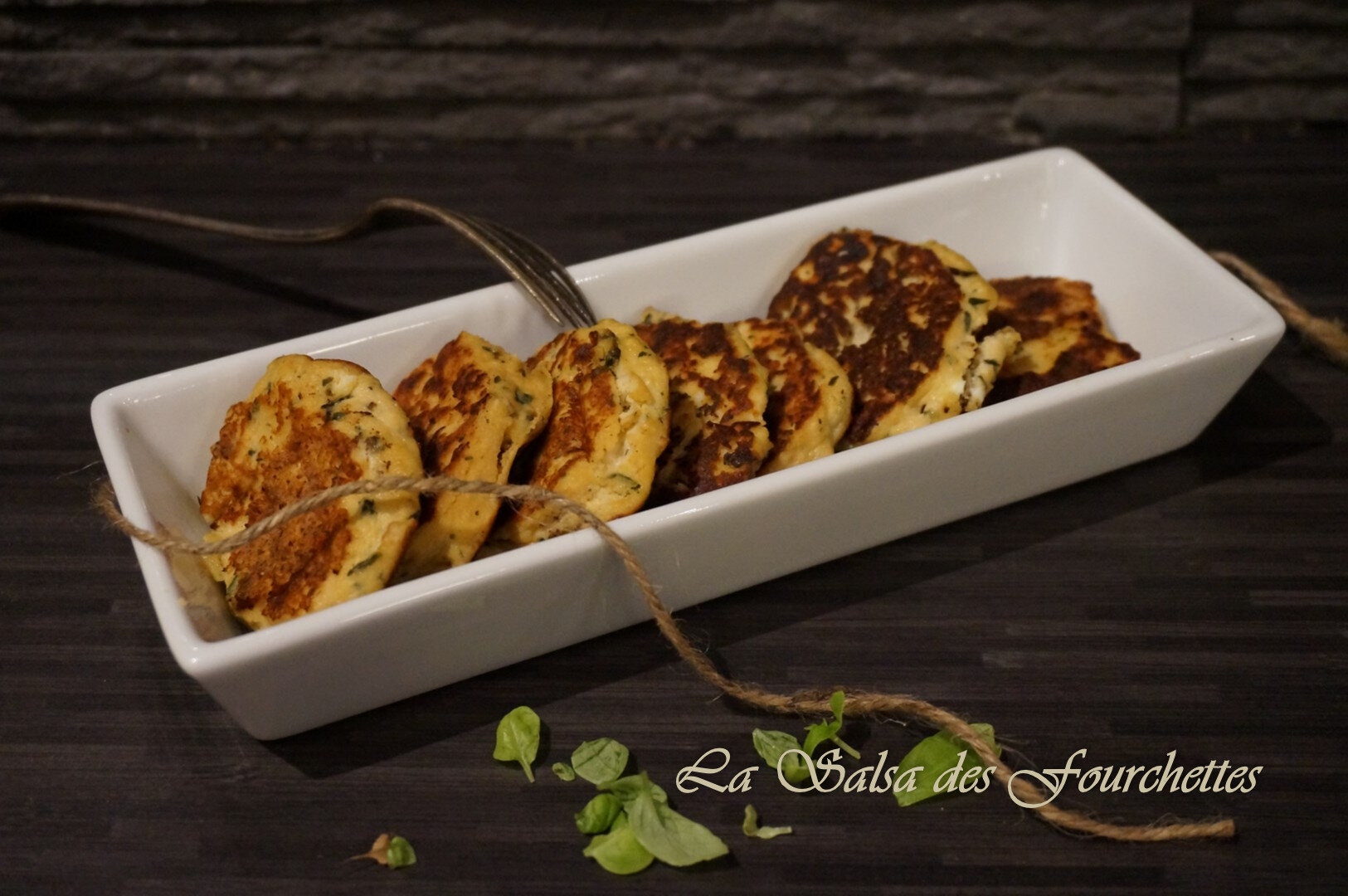 GALETTE De Tofu A La Feta et Au Basilic LA SALSA DES FOURCHETTES
