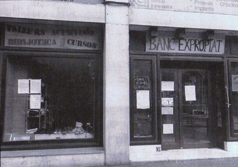 Banque expropriée Barcelone