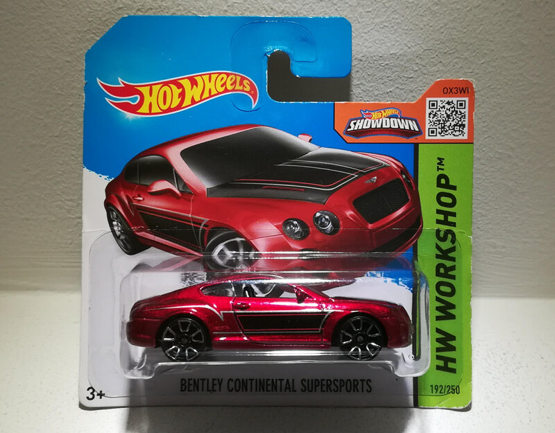Bentley Continental Supersports (Hotwheels)