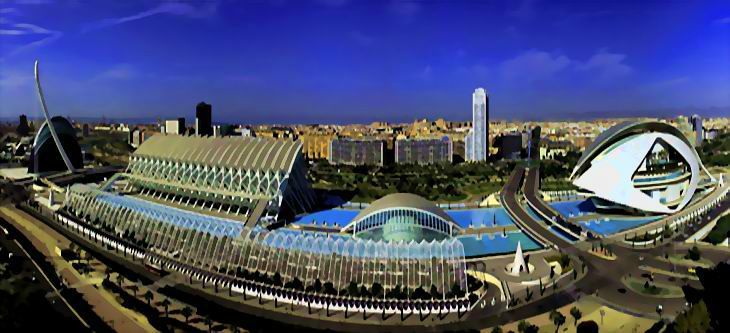 Calatrava, valencia viaggetto per diletto Citta delle arti e delle scienze di valencia