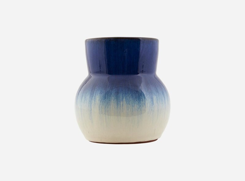 vase bleu
