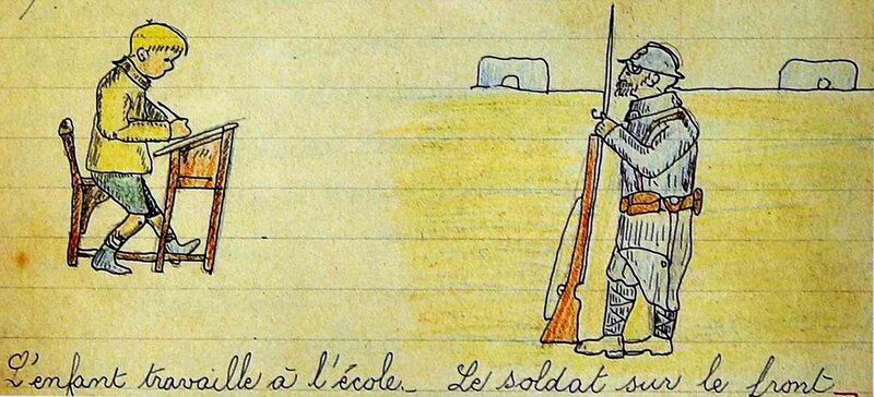 illustration-de-1916-tire-de-la-guerre-des-crayons-m-pignot-2004_12502526193_o