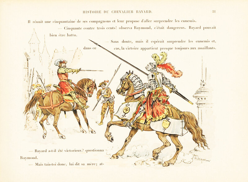 L’histoire de Pierre Terrail, seigneur de Bayard, le chevalier sans peur et sans reproche; le Tournoi d'Aire sous Charles VIII 2