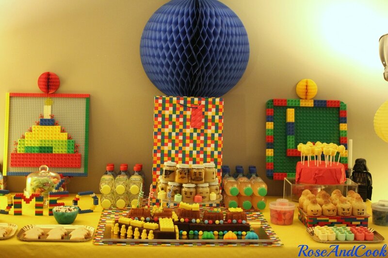 Anniversaire Lego / train {sweetable Lego: photos, matériels