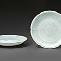 A_pair_of_Qingbai_small_lobed_dishes__China__Southern_Song_Yuan_Dynasty__12th_13th_century