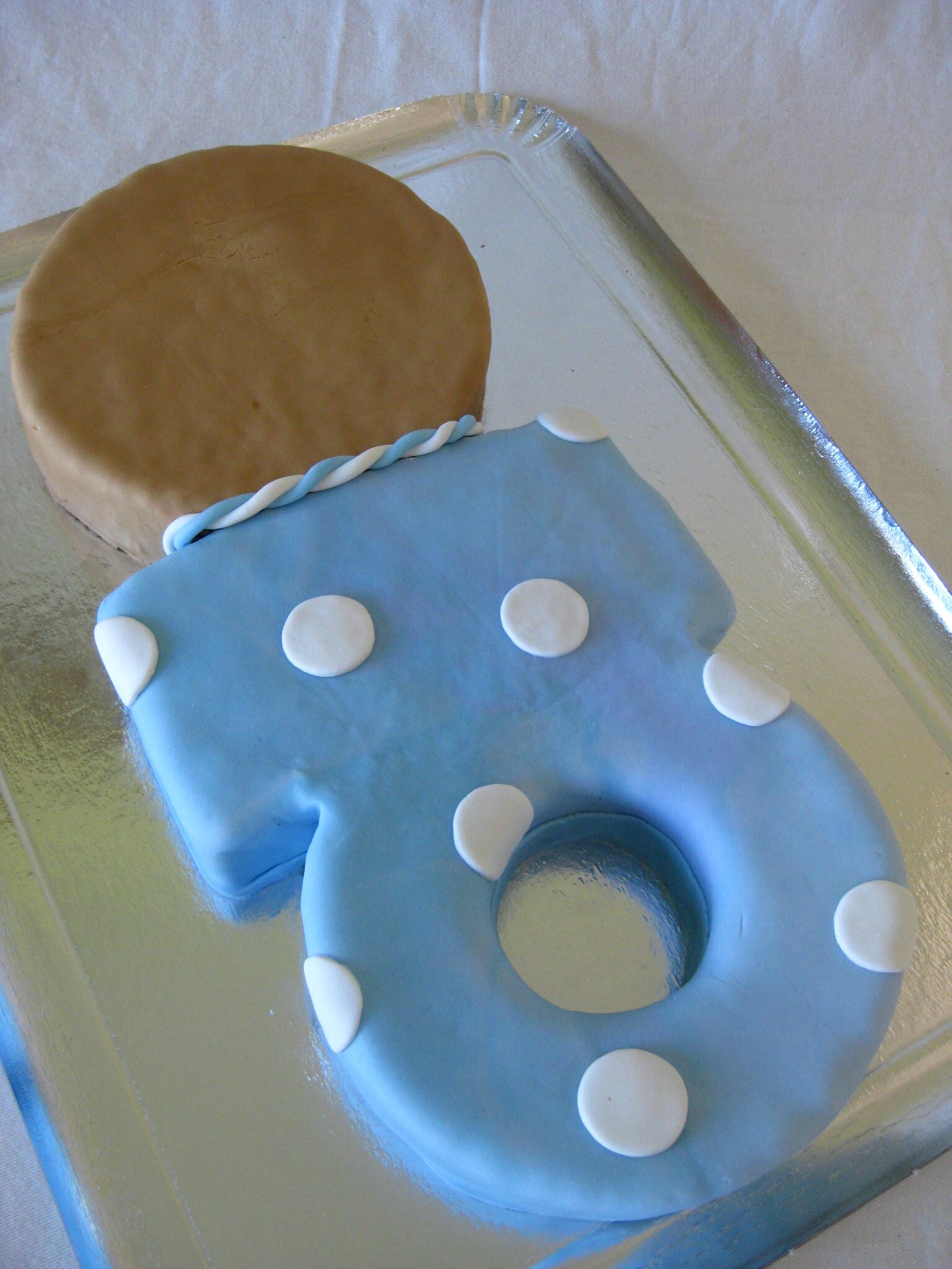 Gâteau tétine Pacifier cake Les Hobbies d'Aurélie