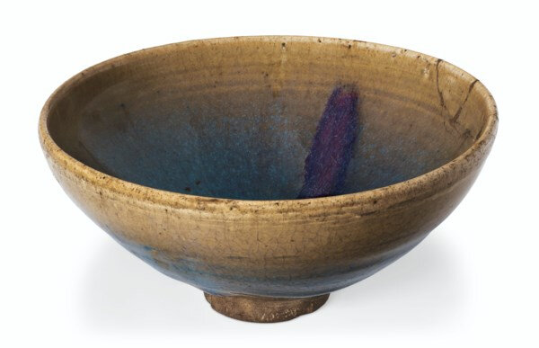 A purple-splashed Jun bowl, Jin-Yuan dynasty (1115-1368)