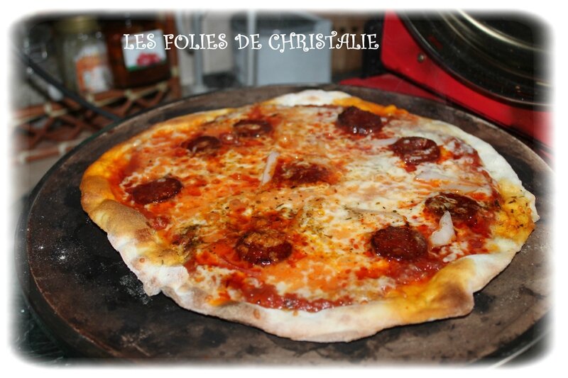 Pizza chorizo 4