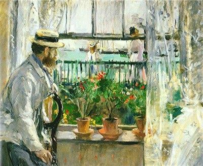 Berthe Morisot Eugene Manet a lile de Wight 1881