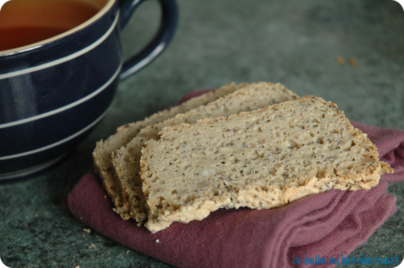 Pain rizmillet aux graines et au levain de sarrasin, sans blé, sans